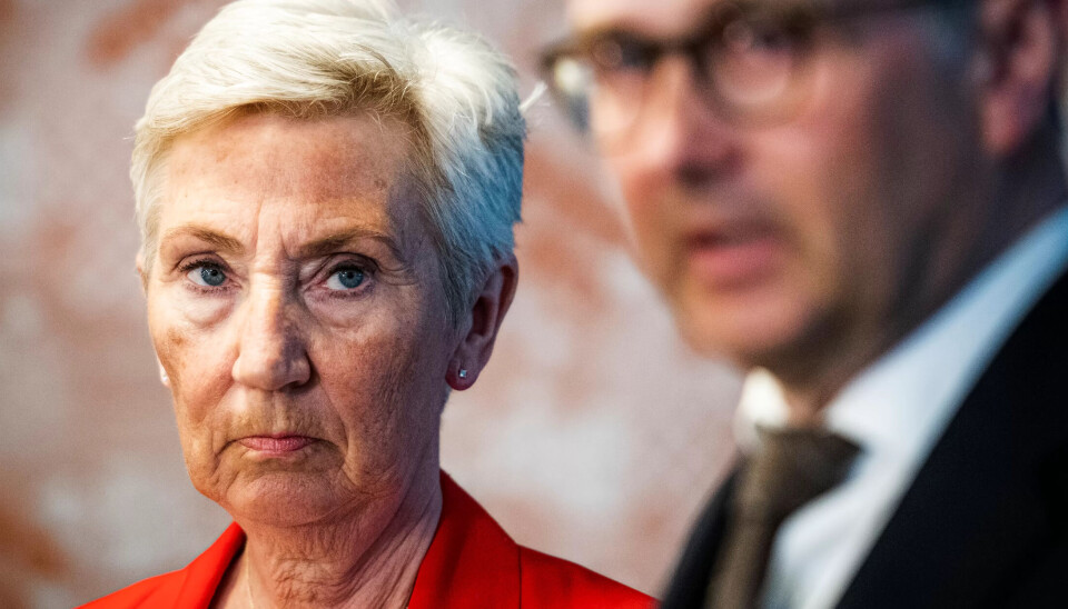 KLAR TIL DYST: LO-leder Peggy Hessen Følsvik. KLAR TIL DYST: LO-leder Peggy Hessen Følsvik.