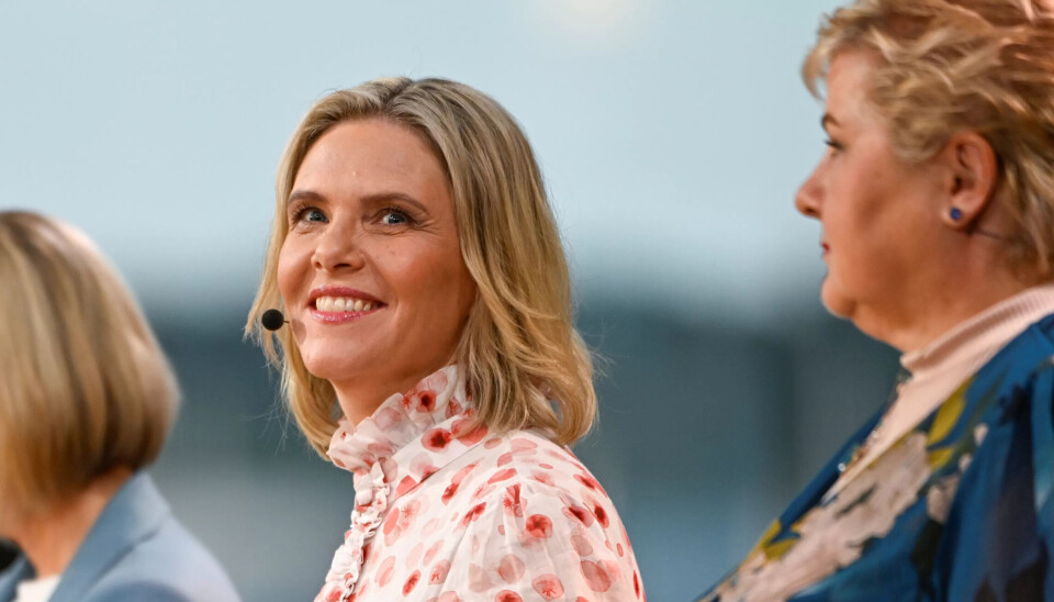 Frp og Sylvi Listhaug får drahjelp fra velgere som tidligere har stemt på Erna Solberg og Høyre. Frp og Sylvi Listhaug får drahjelp fra velgere som tidligere har stemt på Erna Solberg og Høyre.