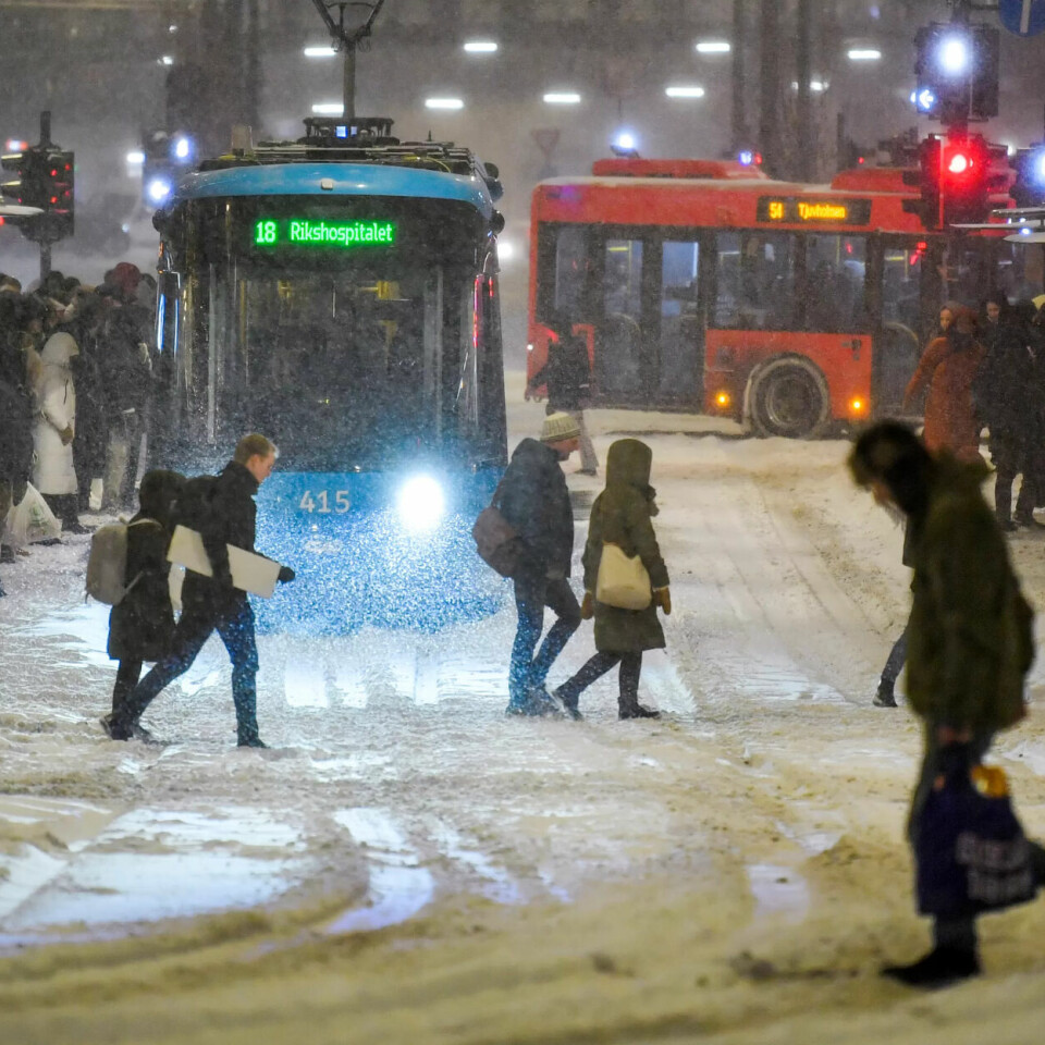 KAOS: Det var full kaos i Oslo i vinter. KAOS: Det var full kaos i Oslo i vinter.