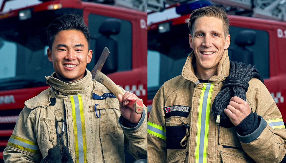 NORGES BESTE? Vu Thanh Huynh fra Asker og Bærum brannvesen og Trond Skuggedal fra Sandefjord er med i kveldens finale. NORGES BESTE? Vu Thanh Huynh fra Asker og Bærum brannvesen og Trond Skuggedal fra Sandefjord er med i kveldens finale.