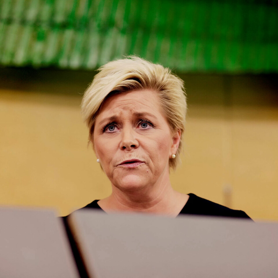 FORSKJELLENE ØKER: -Det er en viss tendens til økte inntektsulikheter de siste tiårene, skriver finansminister Siv Jensen i et brev der hun svarer på spørsmål fra Aps Dag Terje Andersen. FORSKJELLENE ØKER: -Det er en viss tendens til økte inntektsulikheter de siste tiårene, skriver finansminister Siv Jensen i et brev der hun svarer på spørsmål fra Aps Dag Terje Andersen.