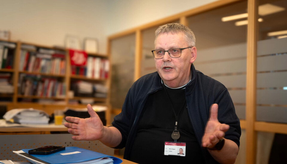 FORHANDLET: Odd Haldgeir Larsen. FORHANDLET: Odd Haldgeir Larsen.