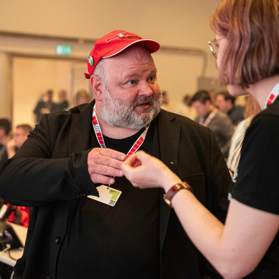 SA NEI: Steffen Høiland i Fellesforbundet. SA NEI: Steffen Høiland i Fellesforbundet.