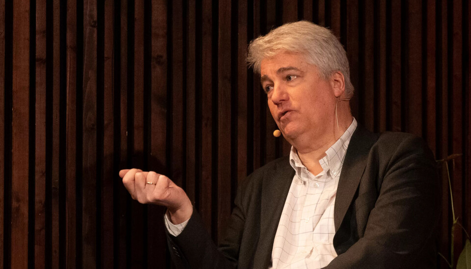 – Når vi ser utviklingen over en lengre periode, har industriansatte fått omtrent det som partene er blitt enige om i frontfagene mens offentlig sektor har fått noe mer, sa Øystein Dørum.. – Når vi ser utviklingen over en lengre periode, har industriansatte fått omtrent det som partene er blitt enige om i frontfagene mens offentlig sektor har fått noe mer, sa Øystein Dørum..