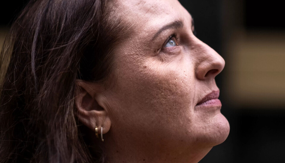 Ingrid hadde våpenet til terrortiltalte Matapour mot magen