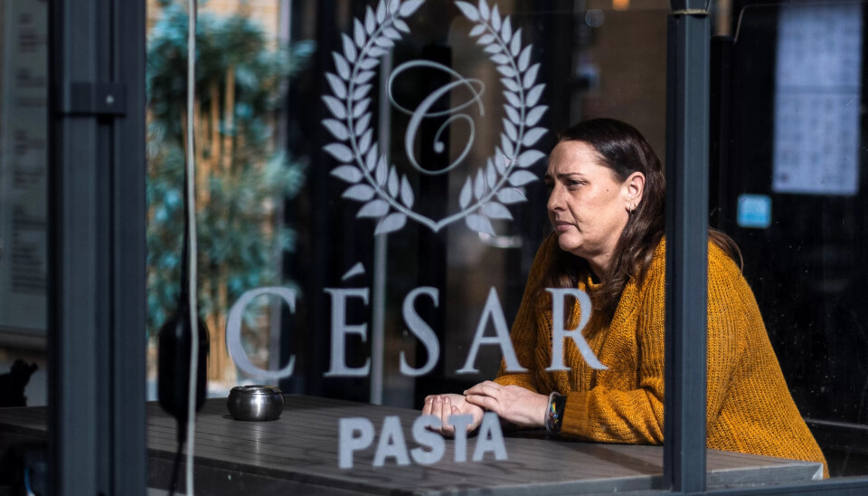 Ingrid hadde våpenet til terrortiltalte Matapour mot magen