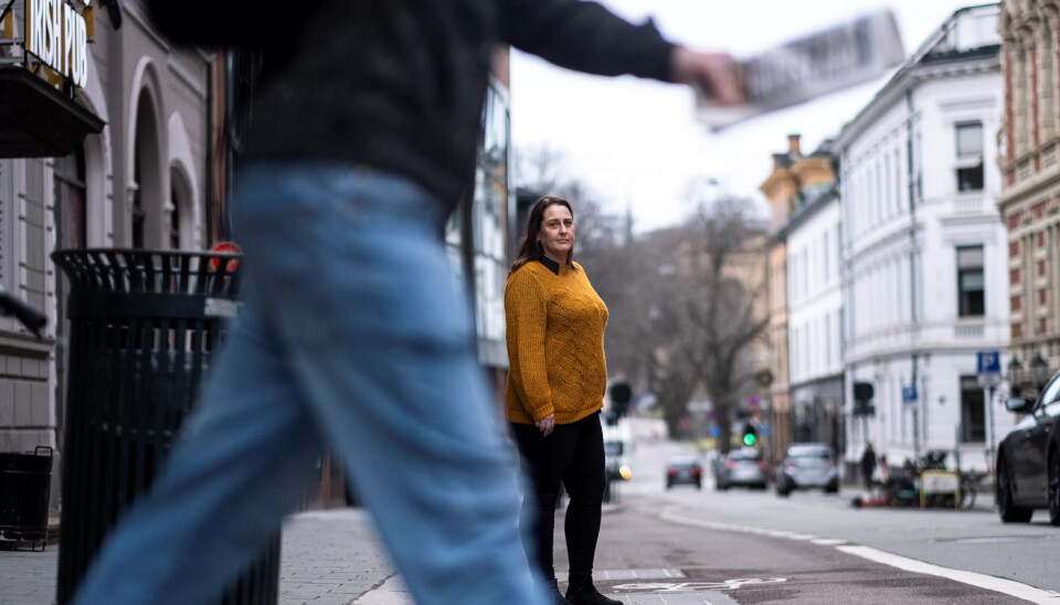 Ingrid hadde våpenet til terrortiltalte Matapour mot magen