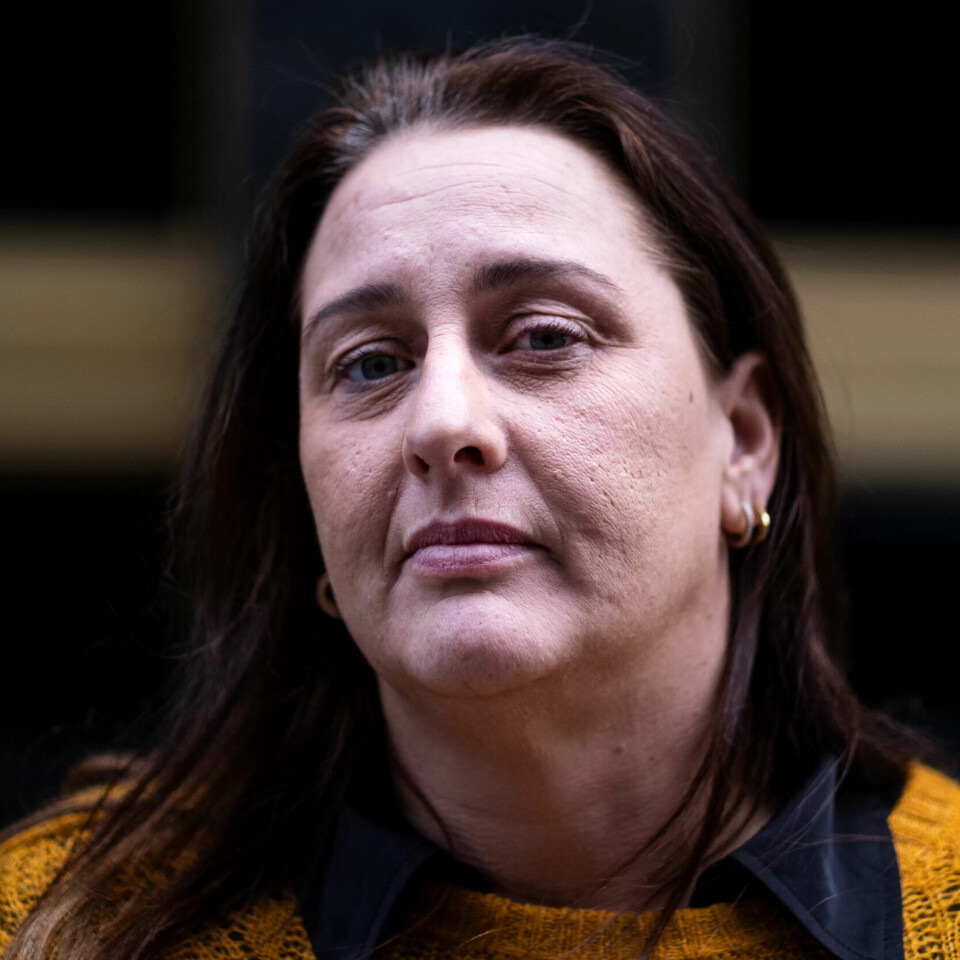 Ingrid hadde våpenet til terrortiltalte Matapour mot magen