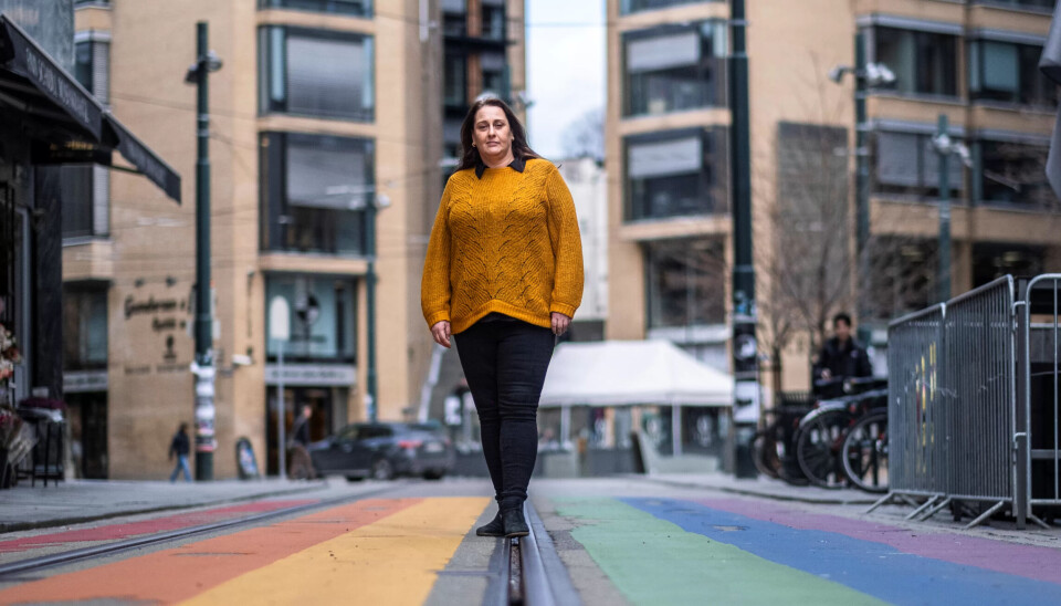 Ingrid hadde våpenet til terrortiltalte Matapour mot magen