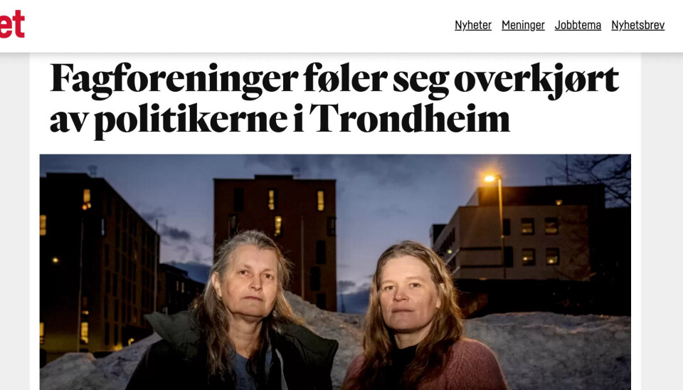 Tillitsvalgte bør feie for egen dør før de kritiserer byrådet – hvor er de når ansatte trenger dem?