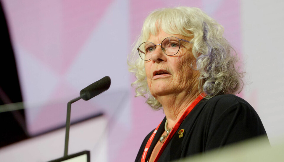 USOLIDARISK: - Dere burde alle prøve å leve for 200.000 kroner, og så få økt kontingenten, sa Mette Henriksen. USOLIDARISK: - Dere burde alle prøve å leve for 200.000 kroner, og så få økt kontingenten, sa Mette Henriksen.