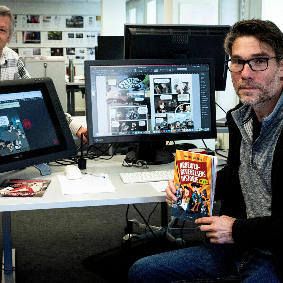 RADARPAR: Journalist Per Flakstad (t.v.) og utviklingsredaktør Vidar Eriksen har laget bok. RADARPAR: Journalist Per Flakstad (t.v.) og utviklingsredaktør Vidar Eriksen har laget bok.