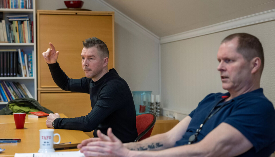 STØTTE OG HJELP: Fagforbundet og hovedtillitsvalgt Kenneth Rasmussen (t.h.) har bistått Arild Espenes i mange år. STØTTE OG HJELP: Fagforbundet og hovedtillitsvalgt Kenneth Rasmussen (t.h.) har bistått Arild Espenes i mange år.
