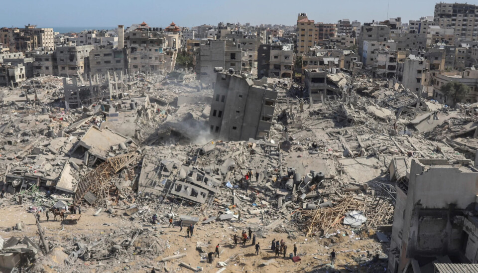 GAZA: Havneanlegget skal sikre nødhjelp inn til det krigsherjede området. GAZA: Havneanlegget skal sikre nødhjelp inn til det krigsherjede området.