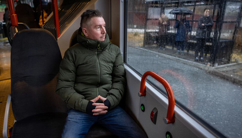 JOBBDRØMMEN: I sin nye hverdag verner Espenes ekstra godt om jobben, og vil ikke møte Fagbladet der. – Drømmen min er å stå tidlig opp om morgenen og kose meg på jobb, sier han. JOBBDRØMMEN: I sin nye hverdag verner Espenes ekstra godt om jobben, og vil ikke møte Fagbladet der. – Drømmen min er å stå tidlig opp om morgenen og kose meg på jobb, sier han.