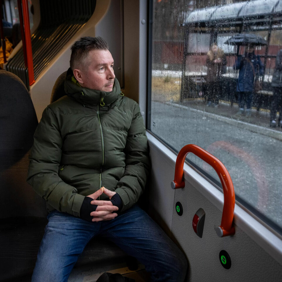 JOBBDRØMMEN: I sin nye hverdag verner Espenes ekstra godt om jobben, og vil ikke møte Fagbladet der. – Drømmen min er å stå tidlig opp om morgenen og kose meg på jobb, sier han. JOBBDRØMMEN: I sin nye hverdag verner Espenes ekstra godt om jobben, og vil ikke møte Fagbladet der. – Drømmen min er å stå tidlig opp om morgenen og kose meg på jobb, sier han.