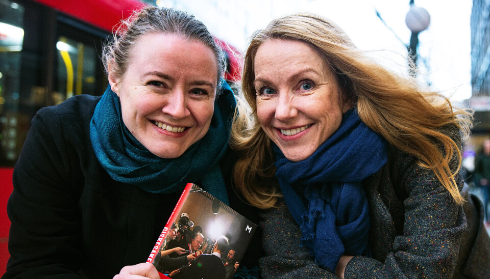 Anja Sletteland, førstelektor i retorikk ved UiO (t.v.), og medieprofessor Kristin Skare Orgeret ved OsloMet har skrevet bok om Giske-saken. Anja Sletteland, førstelektor i retorikk ved UiO (t.v.), og medieprofessor Kristin Skare Orgeret ved OsloMet har skrevet bok om Giske-saken.