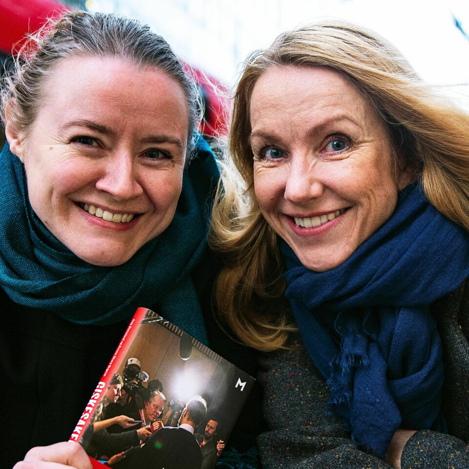 Anja Sletteland, førstelektor i retorikk ved UiO (t.v.), og medieprofessor Kristin Skare Orgeret ved OsloMet har skrevet bok om Giske-saken. Anja Sletteland, førstelektor i retorikk ved UiO (t.v.), og medieprofessor Kristin Skare Orgeret ved OsloMet har skrevet bok om Giske-saken.