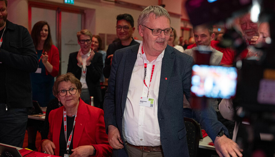 LANDET SAKEN: Det er Odd Haldgeir Larsen, som inntil nylig var nestleder i Fagforbundet, som har holdt i denne saken. Torsdag ble han valgt til LO-sekretær. LANDET SAKEN: Det er Odd Haldgeir Larsen, som inntil nylig var nestleder i Fagforbundet, som har holdt i denne saken. Torsdag ble han valgt til LO-sekretær.