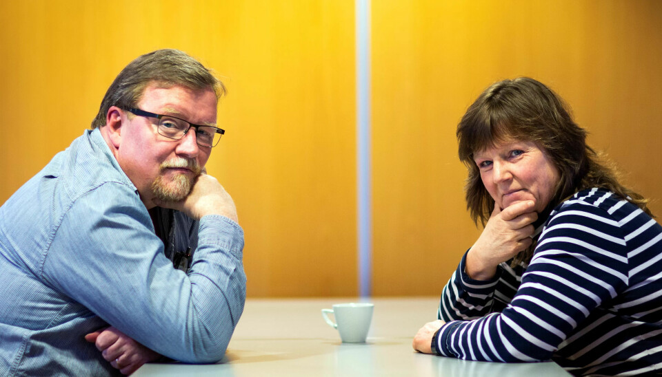 FORHANDLINGER: LO Stat-nestlederne Eivind Gran og Lise Olsen starter forhandlingene om den sentrale delen i Spekter-avtalene tirsdag. Når de er i havn, skal alle de lokale avtalene forhandles om. FORHANDLINGER: LO Stat-nestlederne Eivind Gran og Lise Olsen starter forhandlingene om den sentrale delen i Spekter-avtalene tirsdag. Når de er i havn, skal alle de lokale avtalene forhandles om.