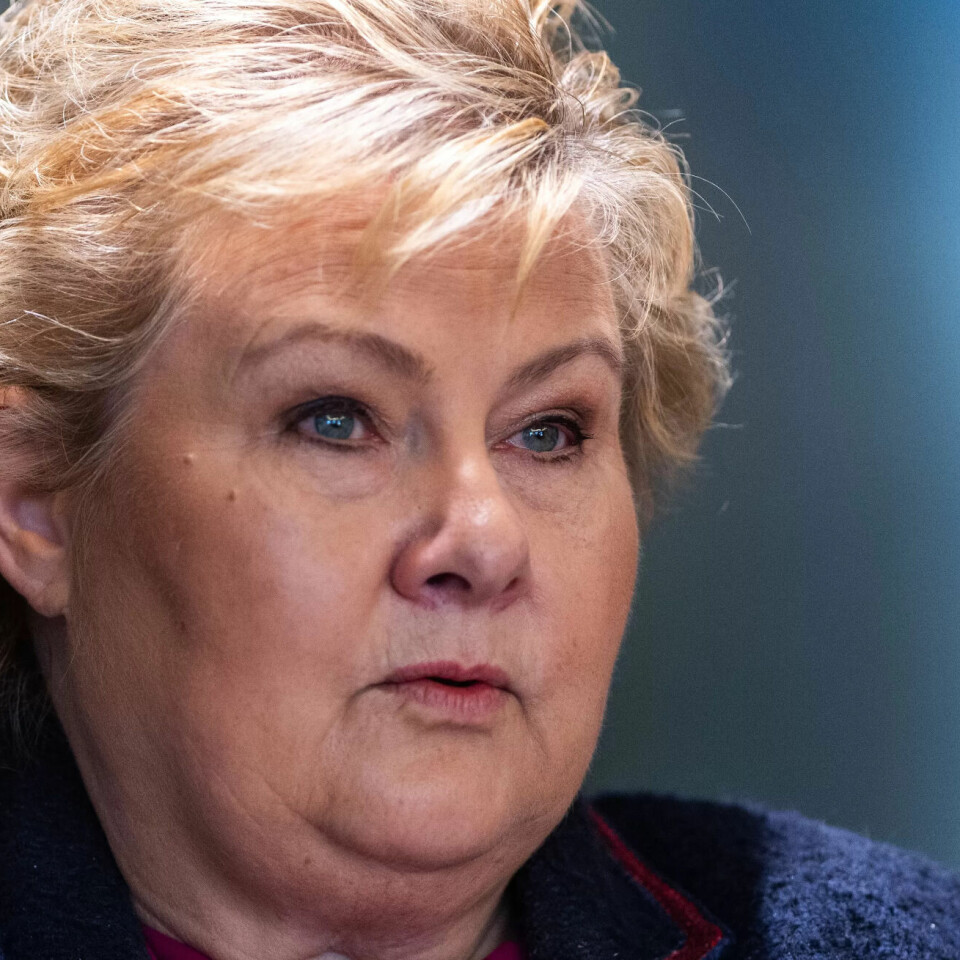 Fersk måling: Nedtur for Høyre og Erna Solberg
