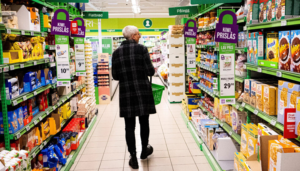 Mat og drikke har steget med nesten ni prosent. Mat og drikke har steget med nesten ni prosent.