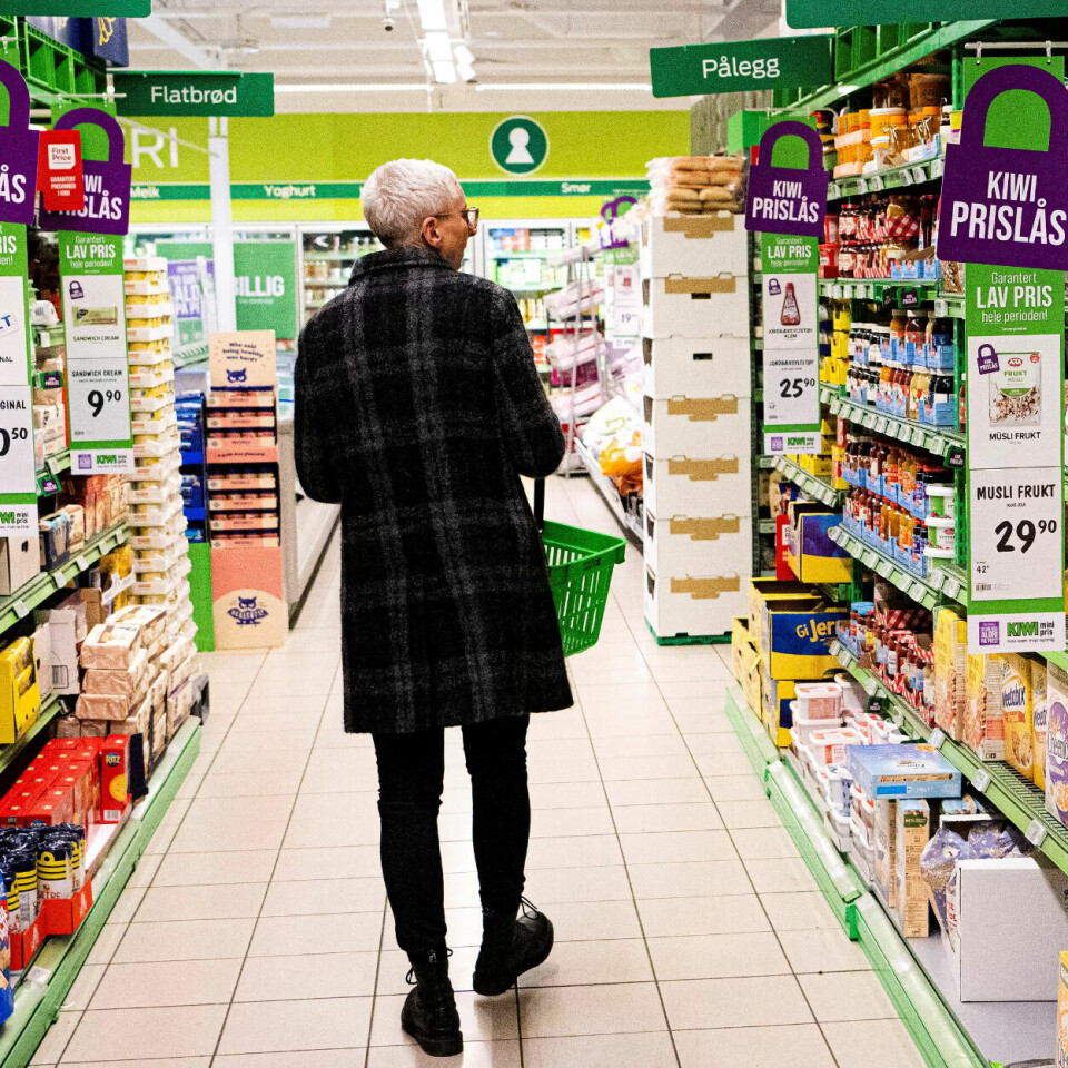Mat og drikke har steget med nesten ni prosent. Mat og drikke har steget med nesten ni prosent.