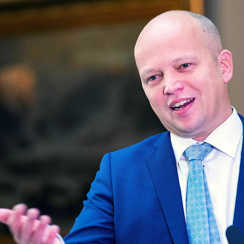 LOVER TRYGG FINANSIERING: Finansminister Trygve Slagsvold Vedum (Sp) gir klarsignal til tvangssammenslåtte kommuner som vil løse seg opp. LOVER TRYGG FINANSIERING: Finansminister Trygve Slagsvold Vedum (Sp) gir klarsignal til tvangssammenslåtte kommuner som vil løse seg opp.