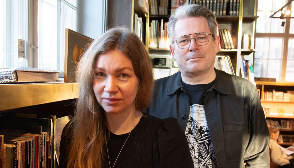 Fagforbundets tillitsvalgte Jenny Dellegård og Paal Bjelke Andersen Fagforbundets tillitsvalgte Jenny Dellegård og Paal Bjelke Andersen