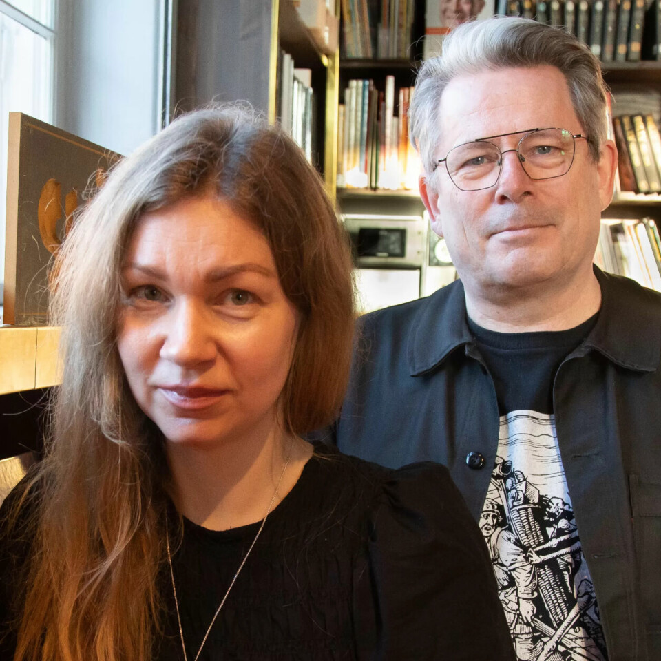 Fagforbundets tillitsvalgte Jenny Dellegård og Paal Bjelke Andersen Fagforbundets tillitsvalgte Jenny Dellegård og Paal Bjelke Andersen