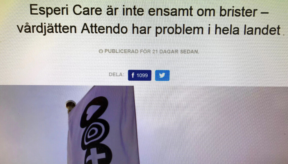 MEDIESTORM: Private helseforetak i Finland er i hardt vært etter avsløringer om triksing med navn på turnuslister og store mangler i tjenestetilbudet. MEDIESTORM: Private helseforetak i Finland er i hardt vært etter avsløringer om triksing med navn på turnuslister og store mangler i tjenestetilbudet.