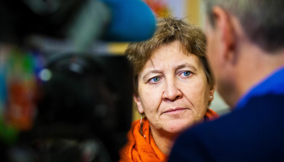 Fagforbundets leder, Mette Nord, mener det er skremmende at arbeidsministeren ikke tar inn over seg hva forskningen sier om lange arbeidsøkter. Fagforbundets leder, Mette Nord, mener det er skremmende at arbeidsministeren ikke tar inn over seg hva forskningen sier om lange arbeidsøkter.