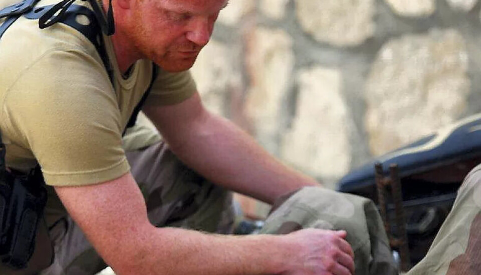 PÅ POST: Glenn Lauvik i Afghanistan. PÅ POST: Glenn Lauvik i Afghanistan.