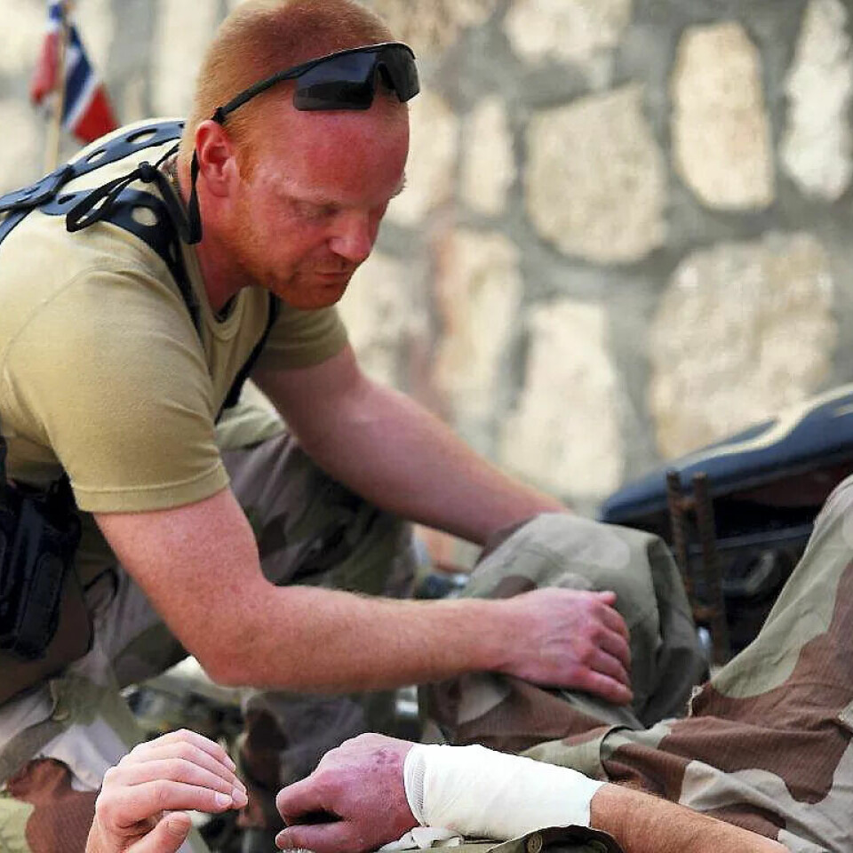 PÅ POST: Glenn Lauvik i Afghanistan. PÅ POST: Glenn Lauvik i Afghanistan.