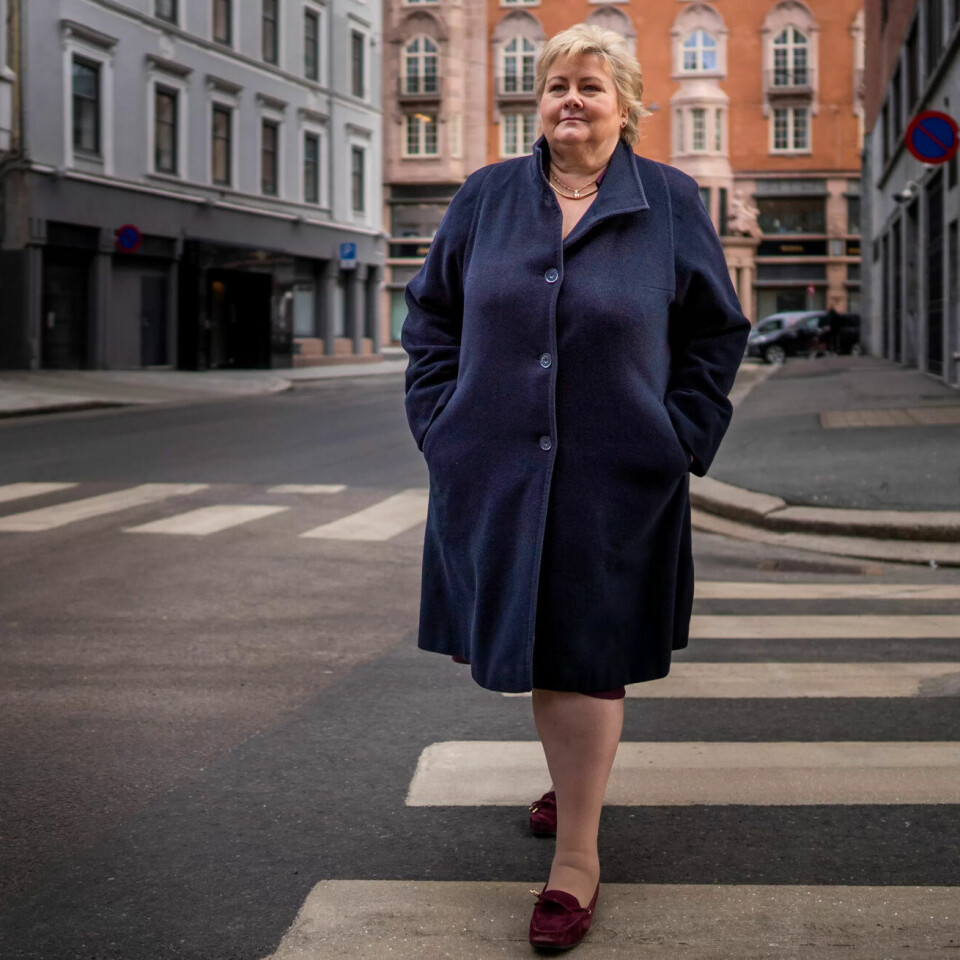 Statsminister Erna Solberg sier at hun ikke er bekymret for hva som måtte komme fram i rapporten fra Koronakommisjonen, som kommer om en måned. Statsminister Erna Solberg sier at hun ikke er bekymret for hva som måtte komme fram i rapporten fra Koronakommisjonen, som kommer om en måned.
