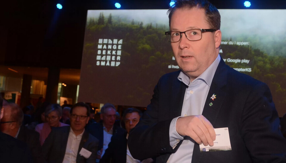 Bjørn Arild Gram er styreleder i KS. Han er bekymret over kommuneøkonomien i skyggen av koronaviruset. Bjørn Arild Gram er styreleder i KS. Han er bekymret over kommuneøkonomien i skyggen av koronaviruset.