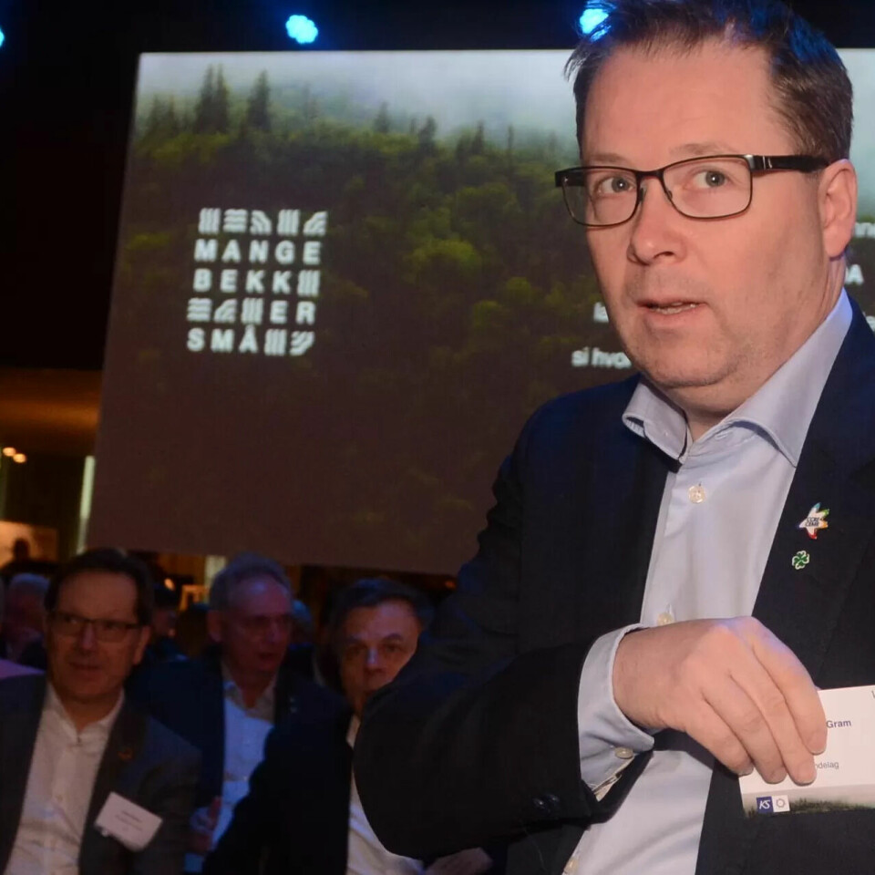 Bjørn Arild Gram er styreleder i KS. Han er bekymret over kommuneøkonomien i skyggen av koronaviruset. Bjørn Arild Gram er styreleder i KS. Han er bekymret over kommuneøkonomien i skyggen av koronaviruset.