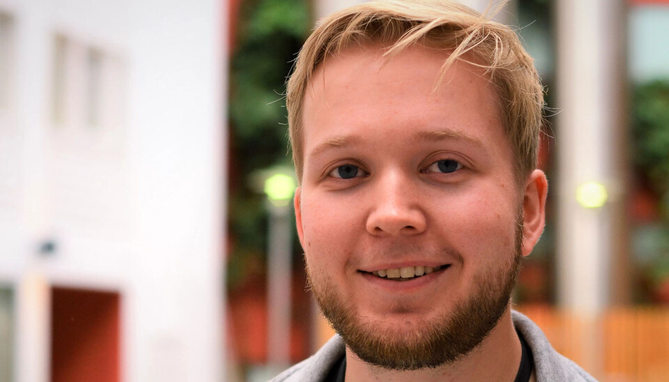 Mats Monsen, leder i Fagforbundet Ung. Mats Monsen, leder i Fagforbundet Ung.