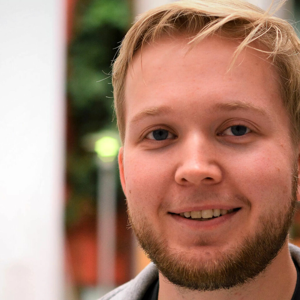 Mats Monsen, leder i Fagforbundet Ung. Mats Monsen, leder i Fagforbundet Ung.
