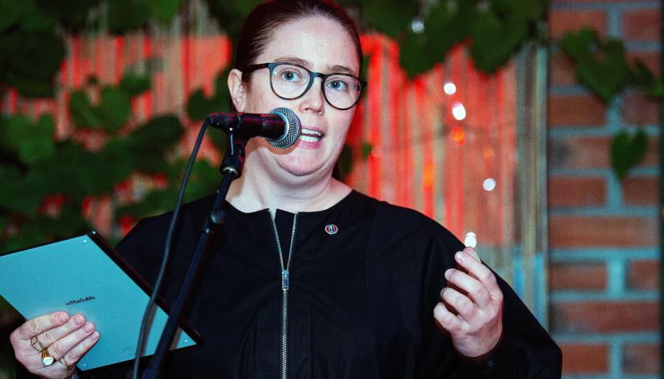 Kjersti Barsok, leder NTL. Kjersti Barsok, leder NTL.