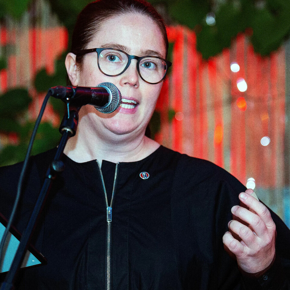 Kjersti Barsok, leder NTL. Kjersti Barsok, leder NTL.