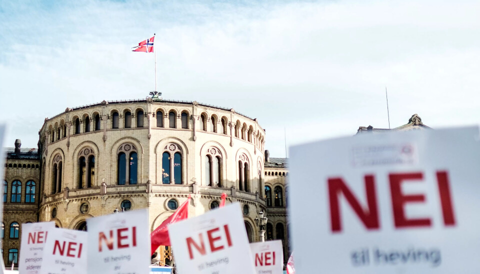 BESTEMMER: Det er blir opp til partia på Stortinget å avgjere om dei vil gå tilbake til eit pensjonsystem og forhandlingar slik det var før 2011. BESTEMMER: Det er blir opp til partia på Stortinget å avgjere om dei vil gå tilbake til eit pensjonsystem og forhandlingar slik det var før 2011.