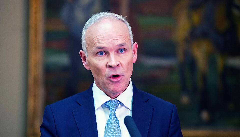STILLING: Jan Tore Sanner mener at Støre må ta stilling til Kjerkols tillit STILLING: Jan Tore Sanner mener at Støre må ta stilling til Kjerkols tillit