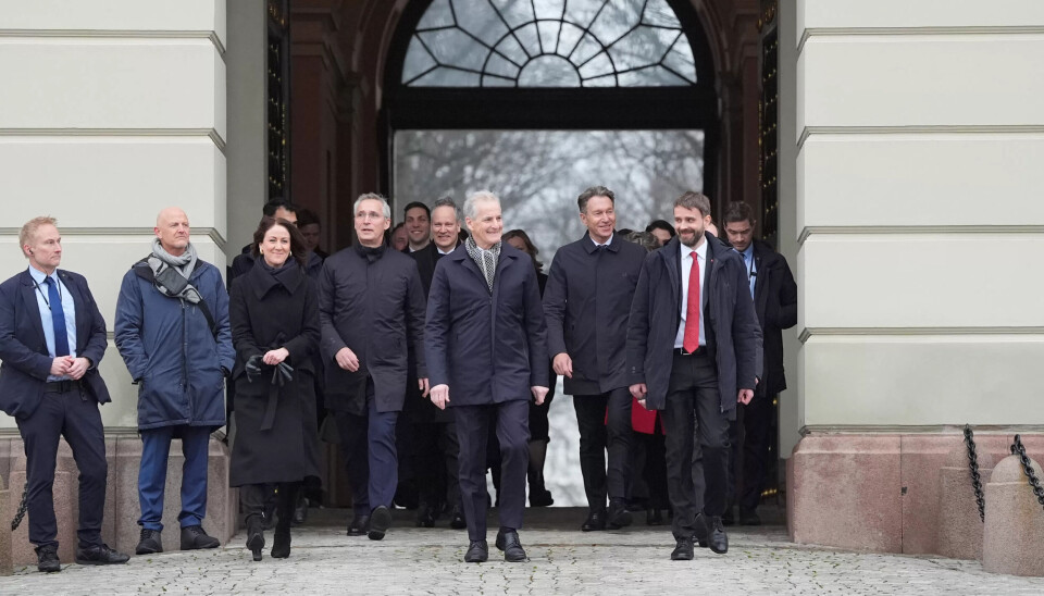 PRESENTERES: Den nye Regjeringen ble presentert tirsdag. PRESENTERES: Den nye Regjeringen ble presentert tirsdag.