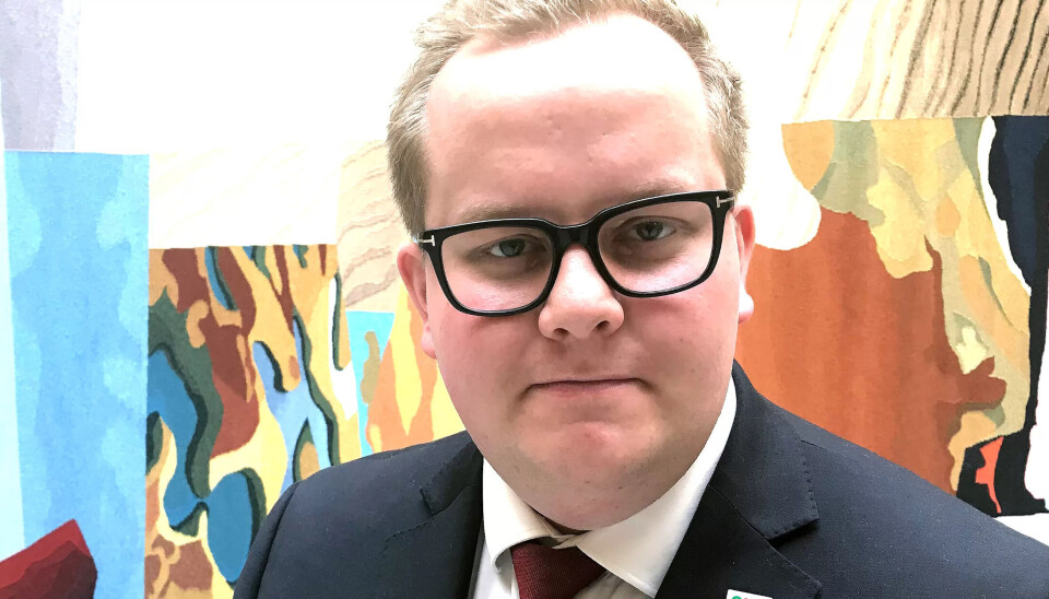 SVs Eirik Faret Sakariassen. SVs Eirik Faret Sakariassen.