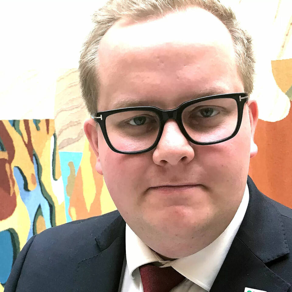 SVs Eirik Faret Sakariassen. SVs Eirik Faret Sakariassen.