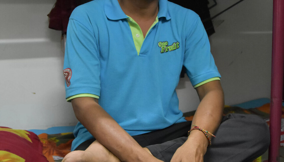 VALG? Baldehi Sahteli fra Nepal er migrantarbeider i Malaysia på niende året. Han vil mest av alt fortsette å jobbe her. - Jeg har ikke noe valg, sier han. VALG? Baldehi Sahteli fra Nepal er migrantarbeider i Malaysia på niende året. Han vil mest av alt fortsette å jobbe her. - Jeg har ikke noe valg, sier han.