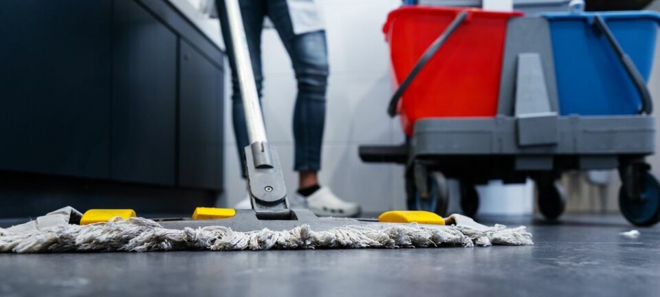 Reagerer på kutt i renhold: Slik ser det ut på skolen