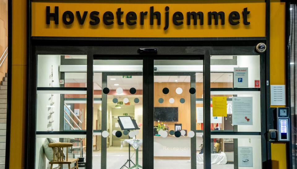 Hovseterhjemmet var et av sykehjemmene som tidligere ble drevet i privat, kommersiell regi. Hovseterhjemmet var et av sykehjemmene som tidligere ble drevet i privat, kommersiell regi.