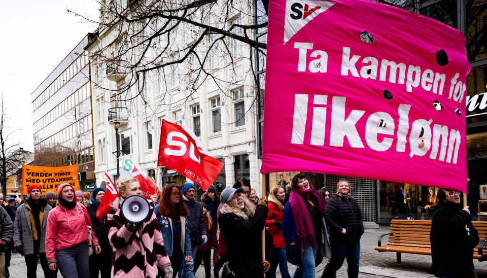 Krav om likelønn er fortsatt like aktuelt Krav om likelønn er fortsatt like aktuelt